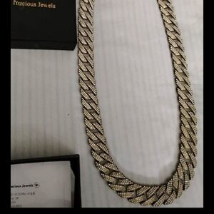 "22" Miami Cuban Gold Diamond-Cut Link Chain